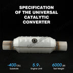 Weld-On 2.5" Cata Converter  Cat Fast Shipping USA