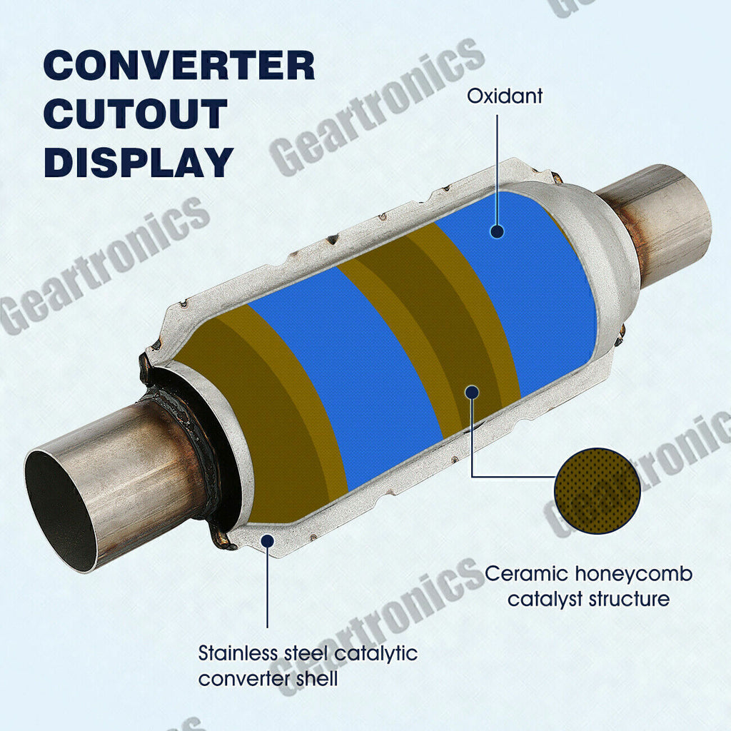 Weld-On 2.5" Cata Converter  Cat Fast Shipping USA