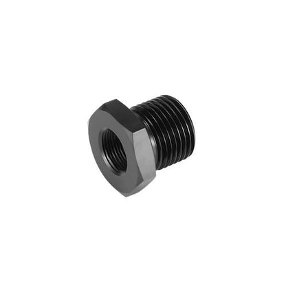 3PCS 1/2-28 to 3/4-16, 13/16-16, 3/4 NPT Thread Oil Filter Adapters Black NEW