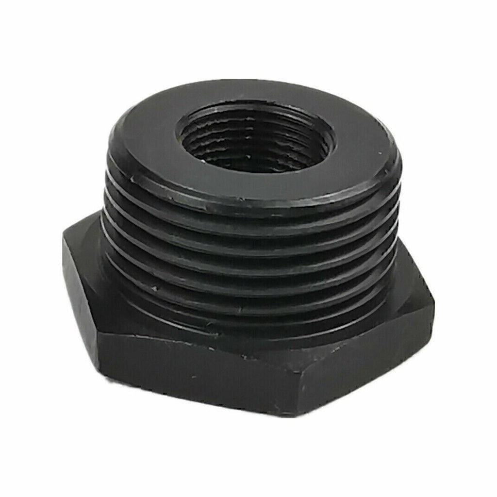 3PCS 1/2-28 to 3/4-16, 13/16-16, 3/4 NPT Thread Oil Filter Adapters Black NEW