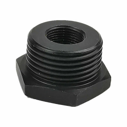 3PCS 1/2-28 to 3/4-16, 13/16-16, 3/4 NPT Thread Oil Filter Adapters Black NEW