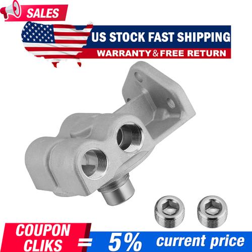 NEW* / WIX 24770 fuel filter remote mounting base CAT 1R-0750 1R-0749
