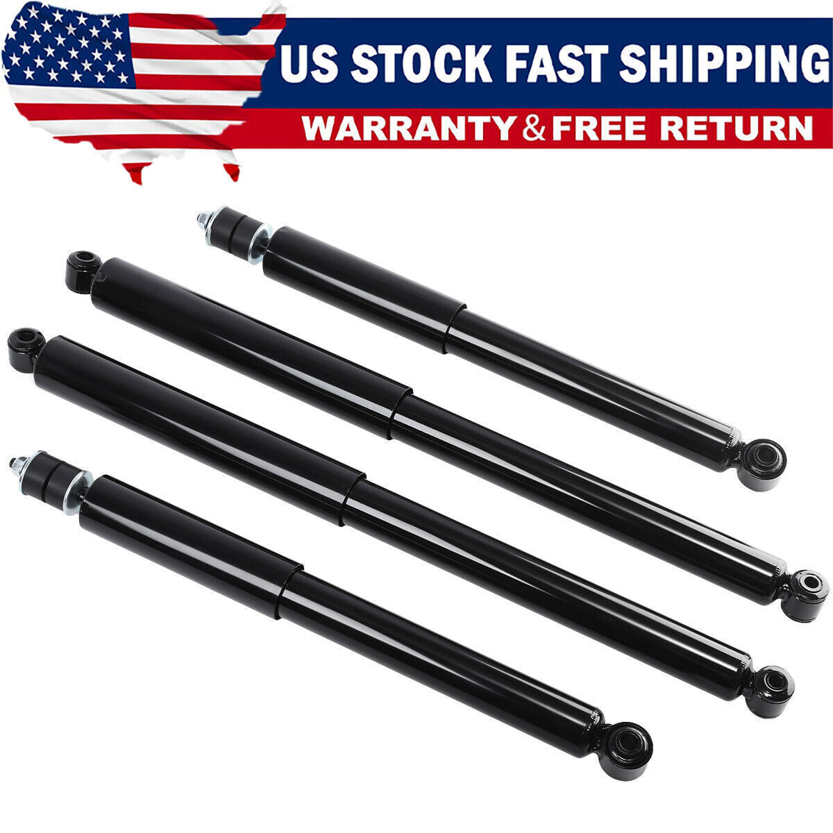 Fits Ford F-250 F-350 Super Duty 2005-2016 4WD 4PCS Front Rear Shocks Absorbers