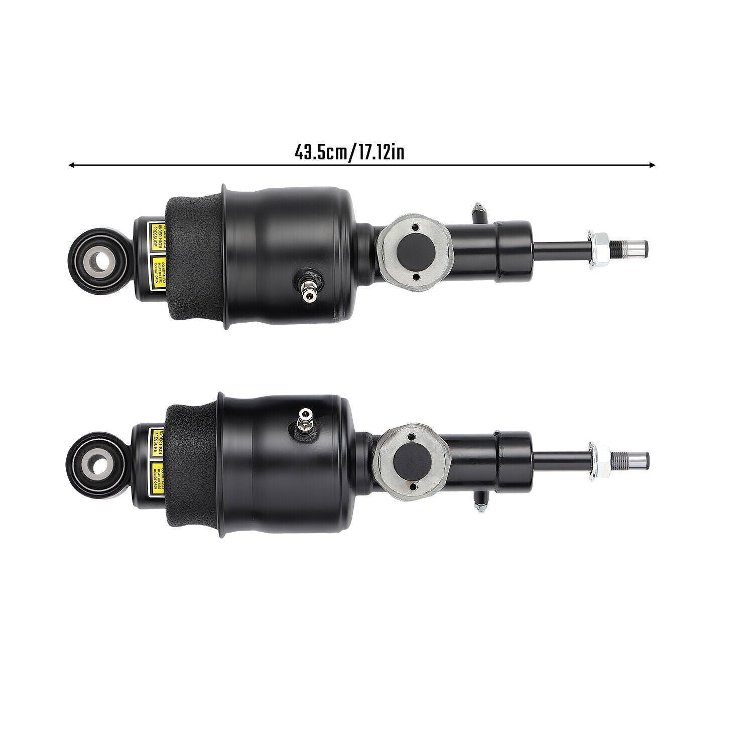 Pair Rear Hydraulic Air Suspension Shock Struts Fit Infiniti QX56 QX80 2011-2021