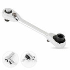 1/4-Inch Mini Double-Ended Socket Ratchet and Bit Driver