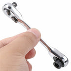 1/4-Inch Mini Double-Ended Socket Ratchet and Bit Driver