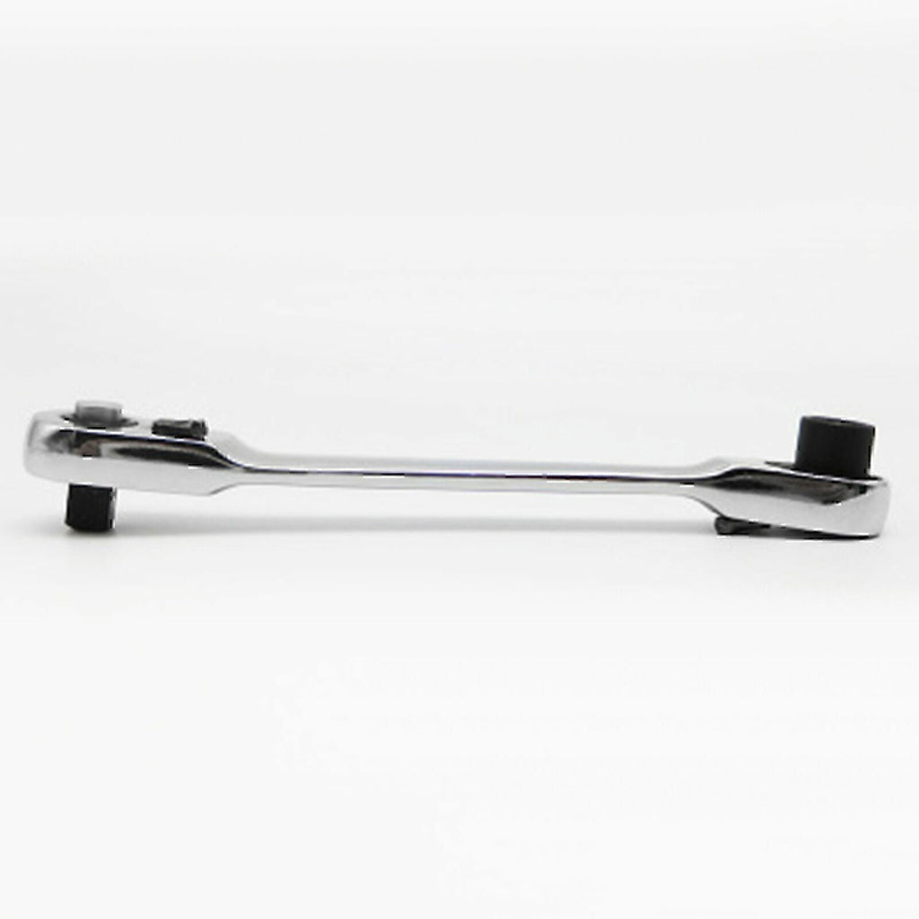 Portable Mini Double-Ended Quick Socket Ratchet Wrench Rod Screwdriver Tool 1/4"