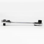 Portable Mini Double-Ended Quick Socket Ratchet Wrench Rod Screwdriver Tool 1/4"