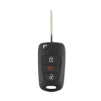 2 For 2012-2013 Kia Sportage Soul Keyless Flip Remote Car Key Fob Shell Case Pad