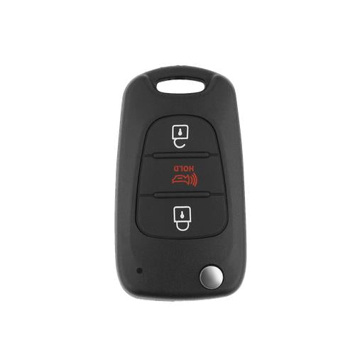 2 For 2012-2013 Kia Sportage Soul Keyless Flip Remote Car Key Fob Shell Case Pad