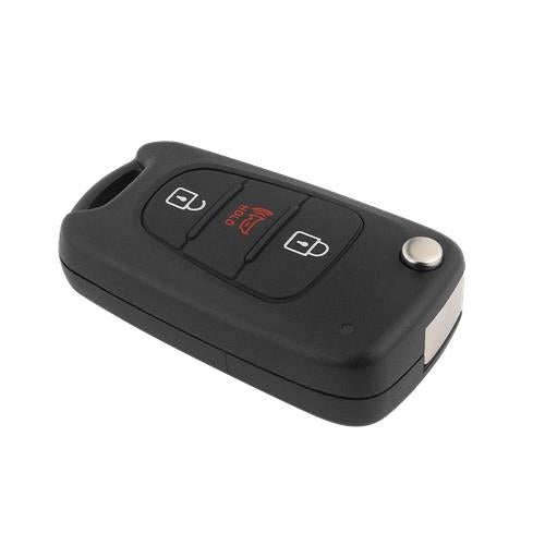 2 For 2012-2013 Kia Sportage Soul Keyless Flip Remote Car Key Fob Shell Case Pad