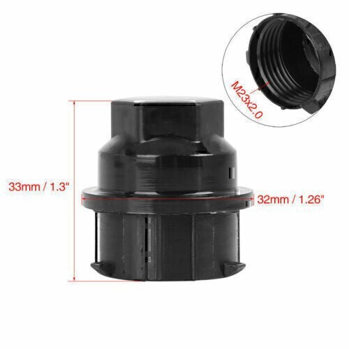 20pcs Black Plastic Wheel Lug Nut Caps Replace Kits fit GM 9593028 9593228 new