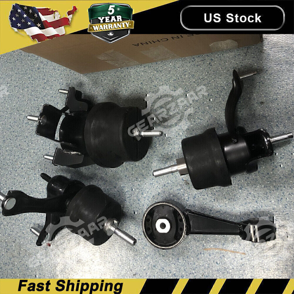 4pc Engine Mount Set for 2011 -14 Toyota Sienna (3.5L V6 Engine) Motor Mount Kit