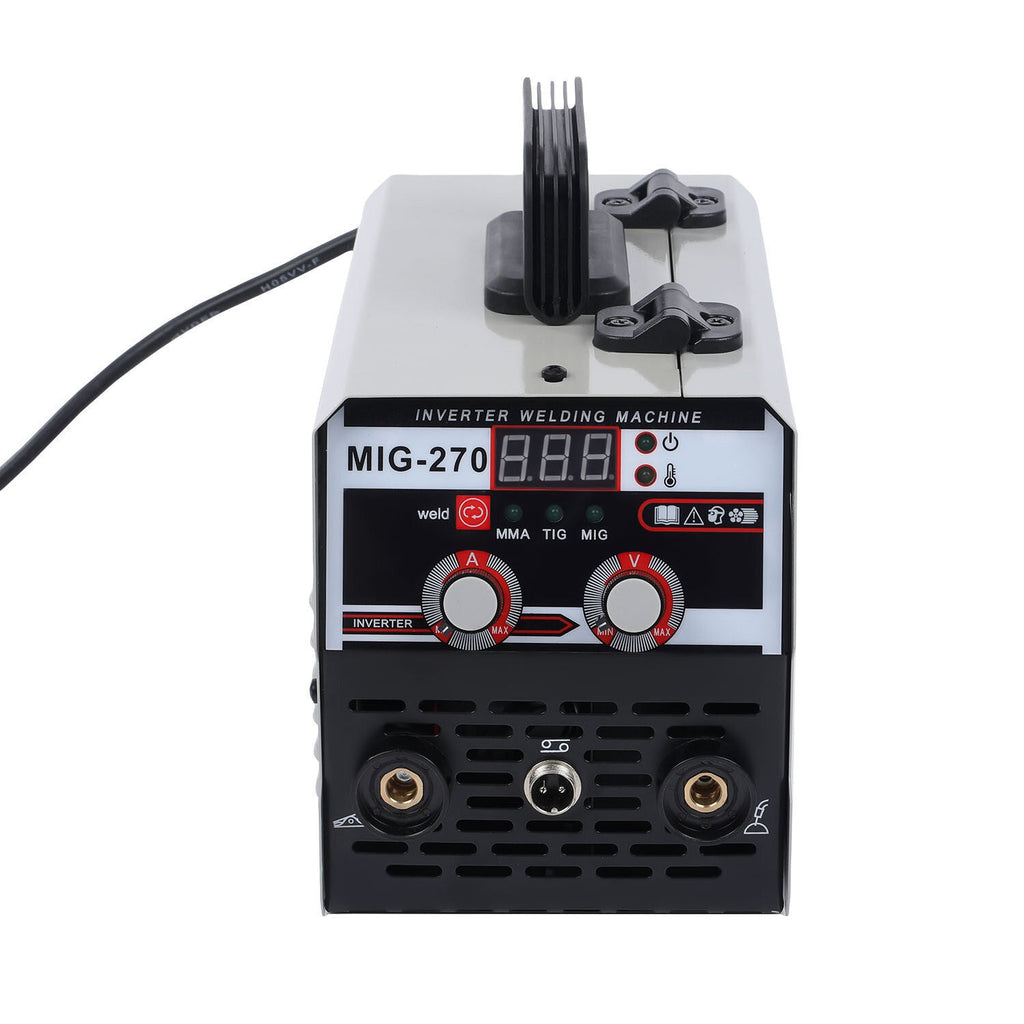 140A MIG Welder Inverter 110V Gasless TIG MIG Welding Machine Portable Flux Core Welder for Home and Professional Use