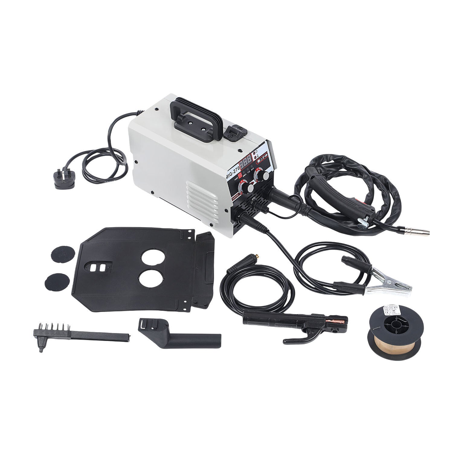 140A MIG Welder Inverter 110V Gasless TIG MIG Welding Machine Portable Flux Core Welder for Home and Professional Use