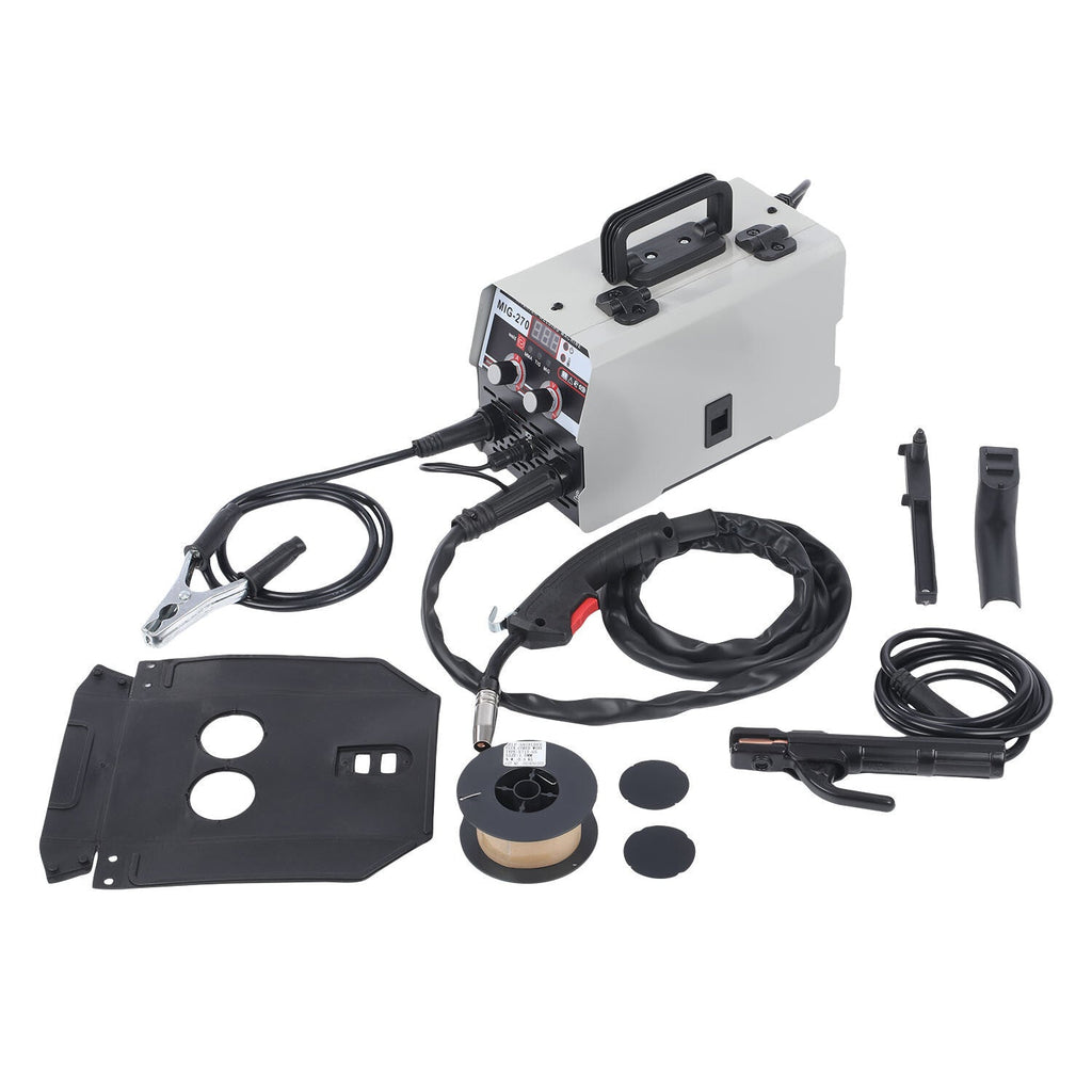 140A MIG Welder Inverter 110V Gasless TIG MIG Welding Machine Portable Flux Core Welder for Home and Professional Use