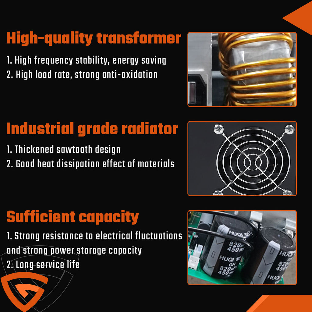 140A MIG Welder Inverter 110V Gasless TIG MIG Welding Machine Portable Flux Core Welder for Home and Professional Use