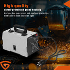 140A MIG Welder Inverter 110V Gasless TIG MIG Welding Machine Portable Flux Core Welder for Home and Professional Use