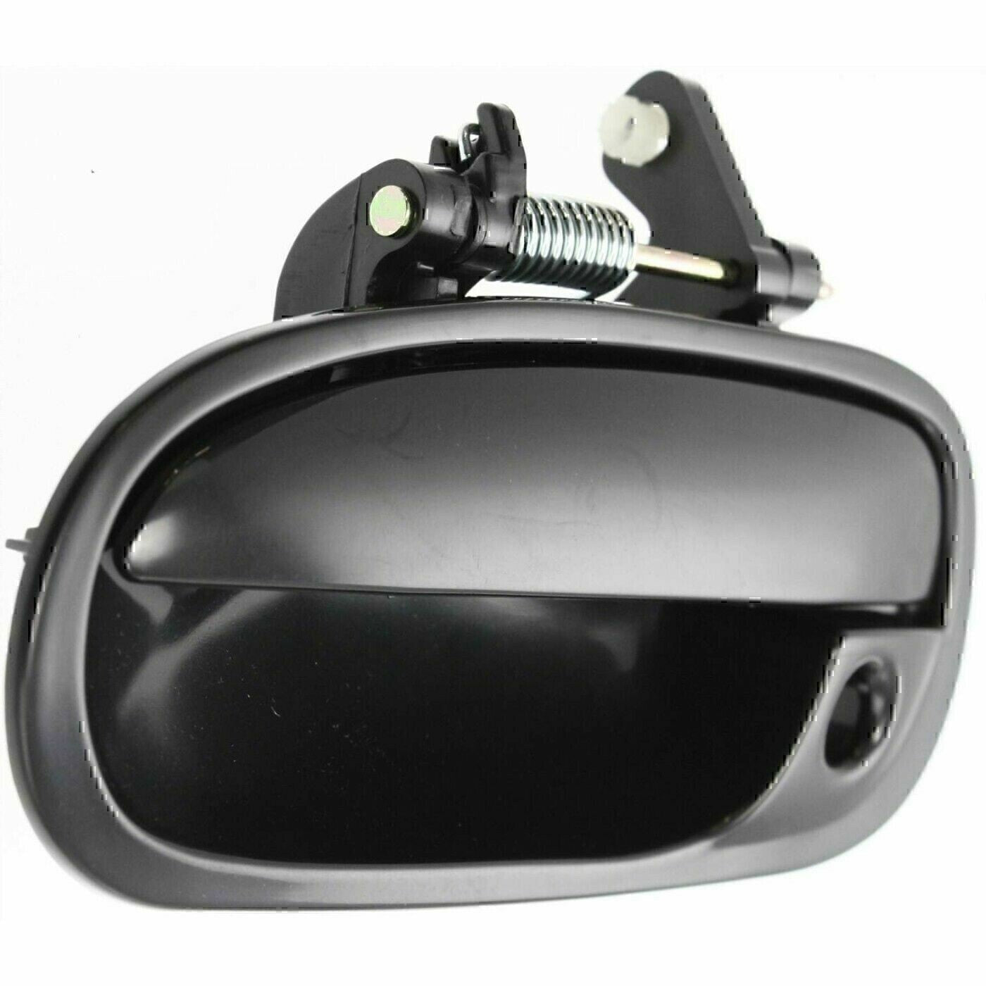 Exterior Door Handle Set For 96-00 Honda Civic Primed Plastic Front Left & Right