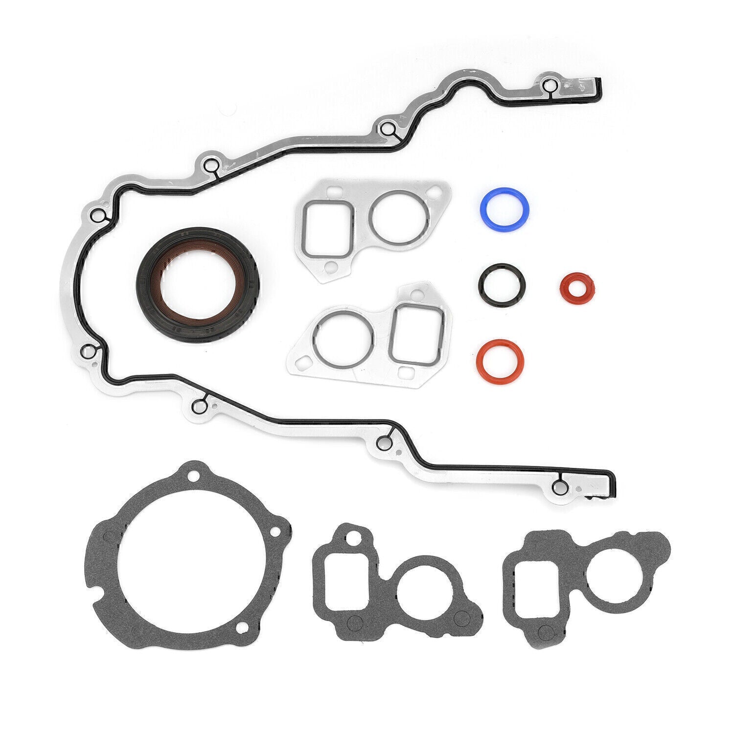 Timing Chain Cover W/ Water Pump Gaskets & Main Seal For GM LS1 4.8L 5.3L 5.7L!
