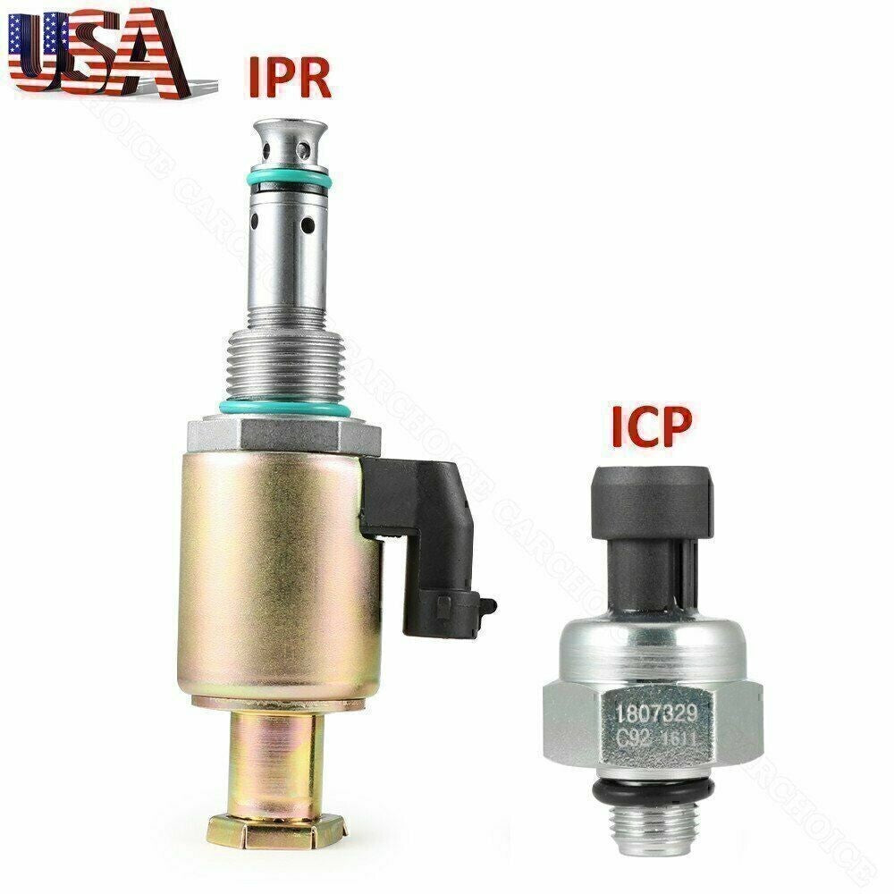 ICP/IPR Fuel Pressure Regulator & Sensor For:International Navistar DT466E DT46!