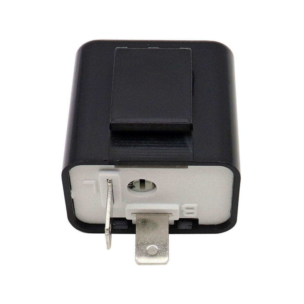 2xAdjustable LED Flasher Relay Turn Signal Blinker Light For Motorcycle 12V 2Pi*