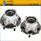 2* Front Wheel Hub Bearings Set for Nissan Altima Pathfinder Maxima Murano 3.5L