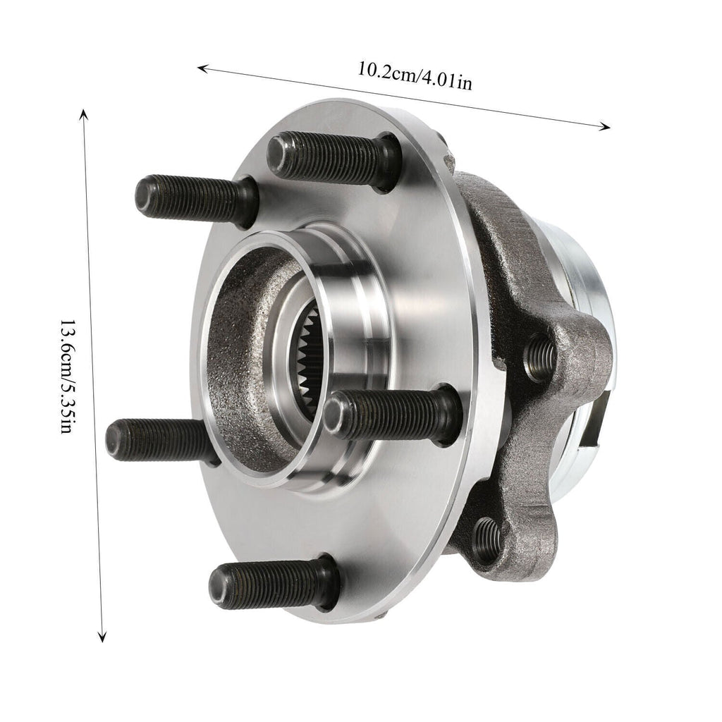 2* Front Wheel Hub Bearings Set for Nissan Altima Pathfinder Maxima Murano 3.5L