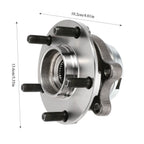 2* Front Wheel Hub Bearings Set for Nissan Altima Pathfinder Maxima Murano 3.5L