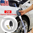 For Gasoline Petrol Siphon Hand Pump Portable Manual Car Fuel Transfer Pump