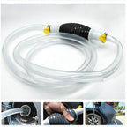 For Gasoline Petrol Siphon Hand Pump Portable Manual Car Fuel Transfer Pump