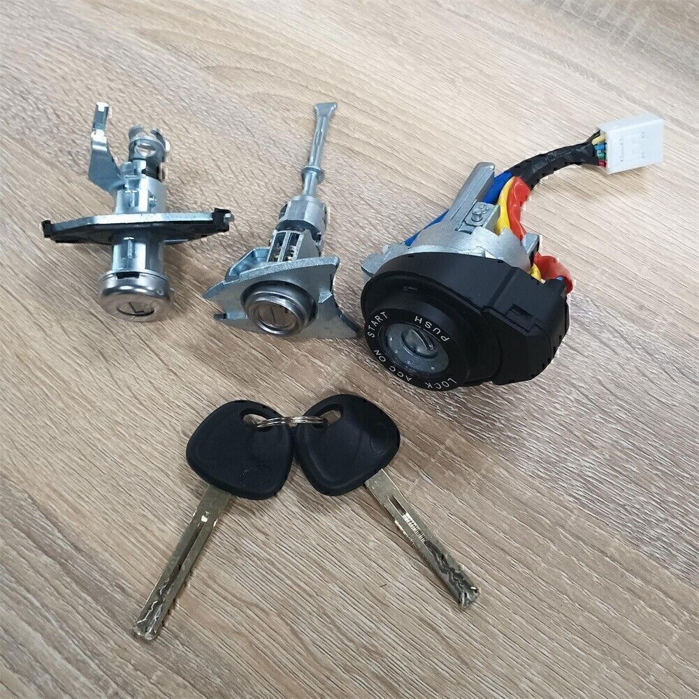 1 SET Lock Cylinder For Hyundai Sonata 2009-2014 Key Ignition Start BARREL!