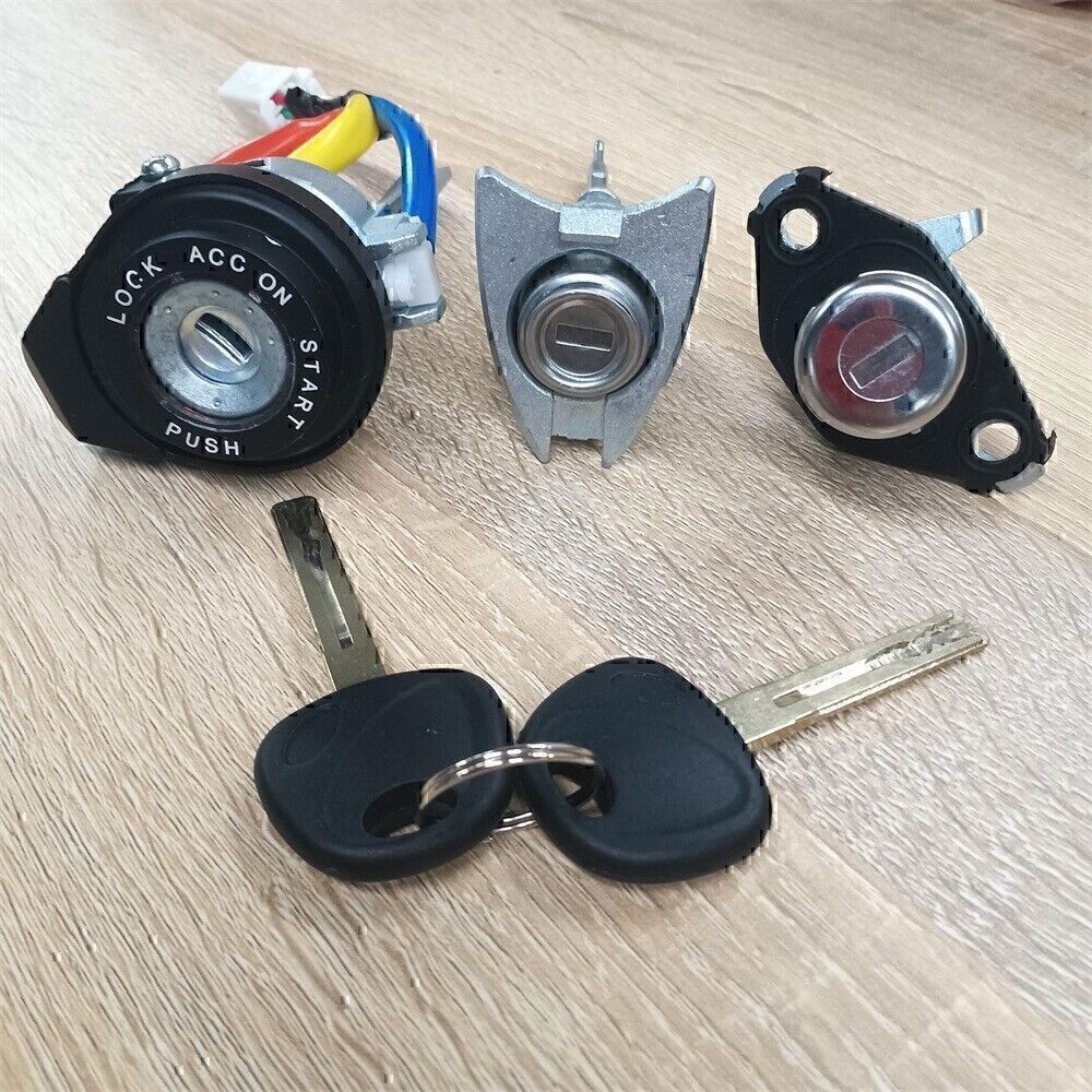 1 SET Lock Cylinder For Hyundai Sonata 2009-2014 Key Ignition Start BARREL!