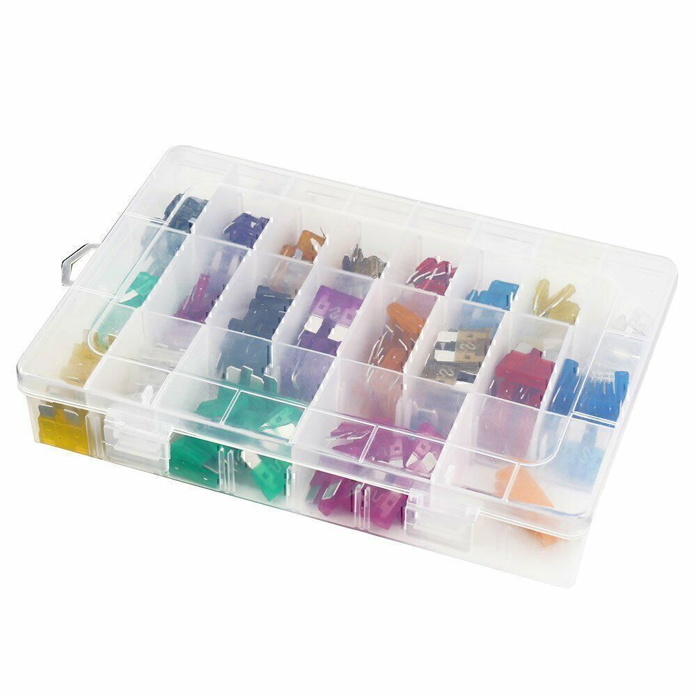 220pcs Car Blade Fuse Assortment Assorted Blade Auto Truck Automotive Parts