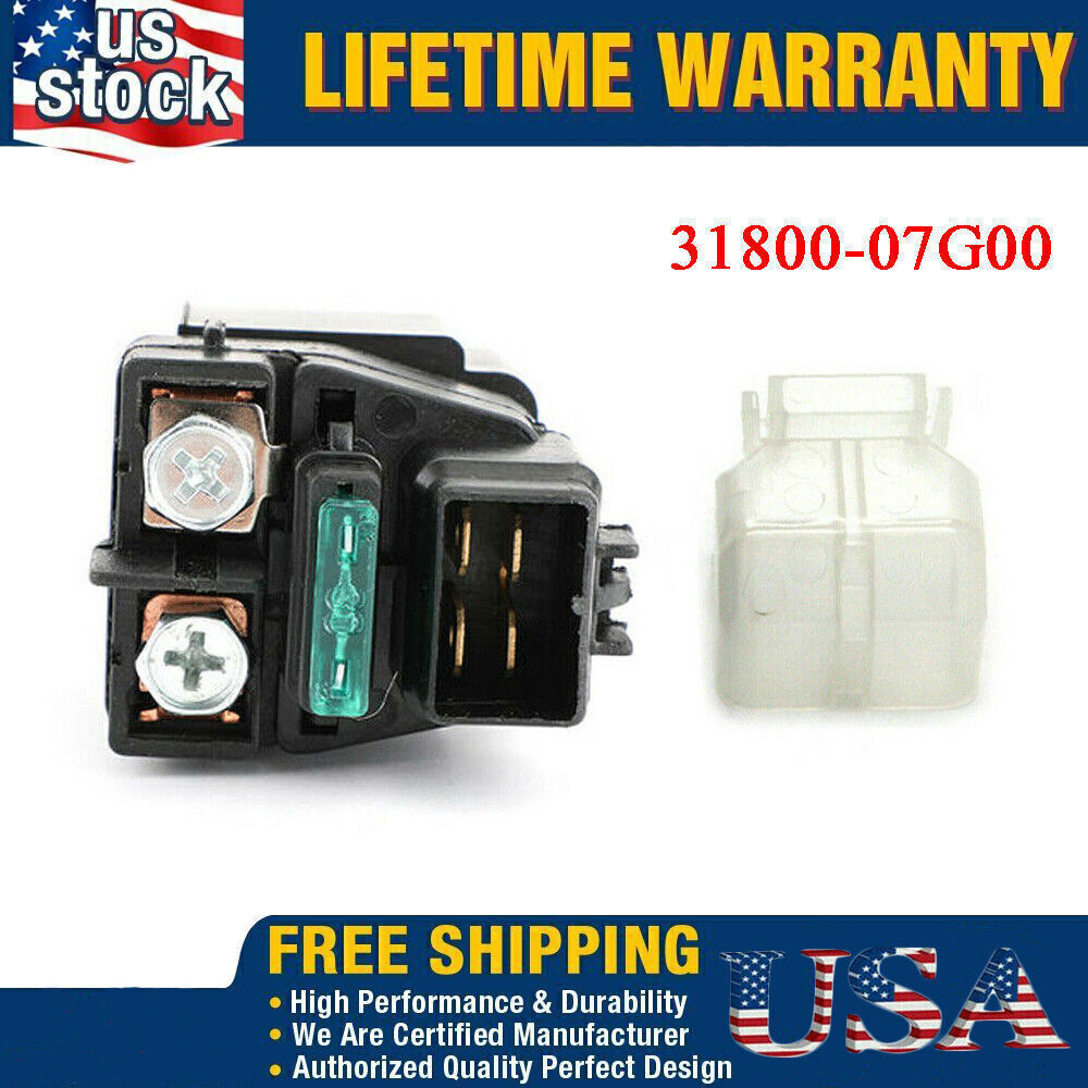 NEW STARTER RELAY SOLENOID FOR SUZUKI 31800-07G00 REPLACEMENT!