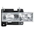 For 1994-1998 Chevy Silverado C10 C/K 1500 2500 3500 Headlights w/Bumper Lamp
