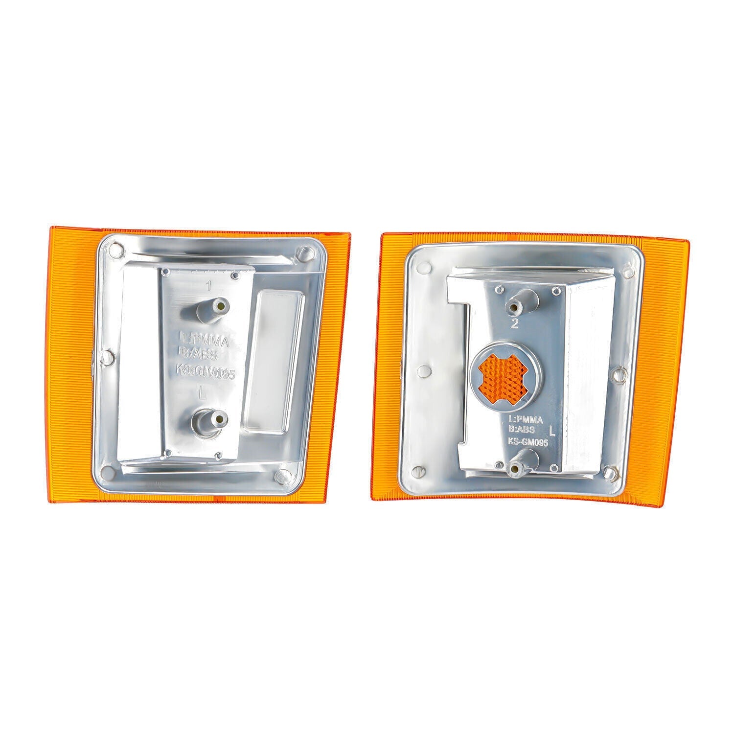 For 1994-1998 Chevy Silverado C10 C/K 1500 2500 3500 Headlights w/Bumper Lamp