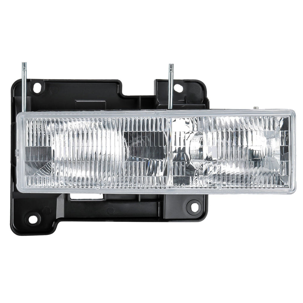 For 1994-1998 Chevy Silverado C10 C/K 1500 2500 3500 Headlights w/Bumper Lamp