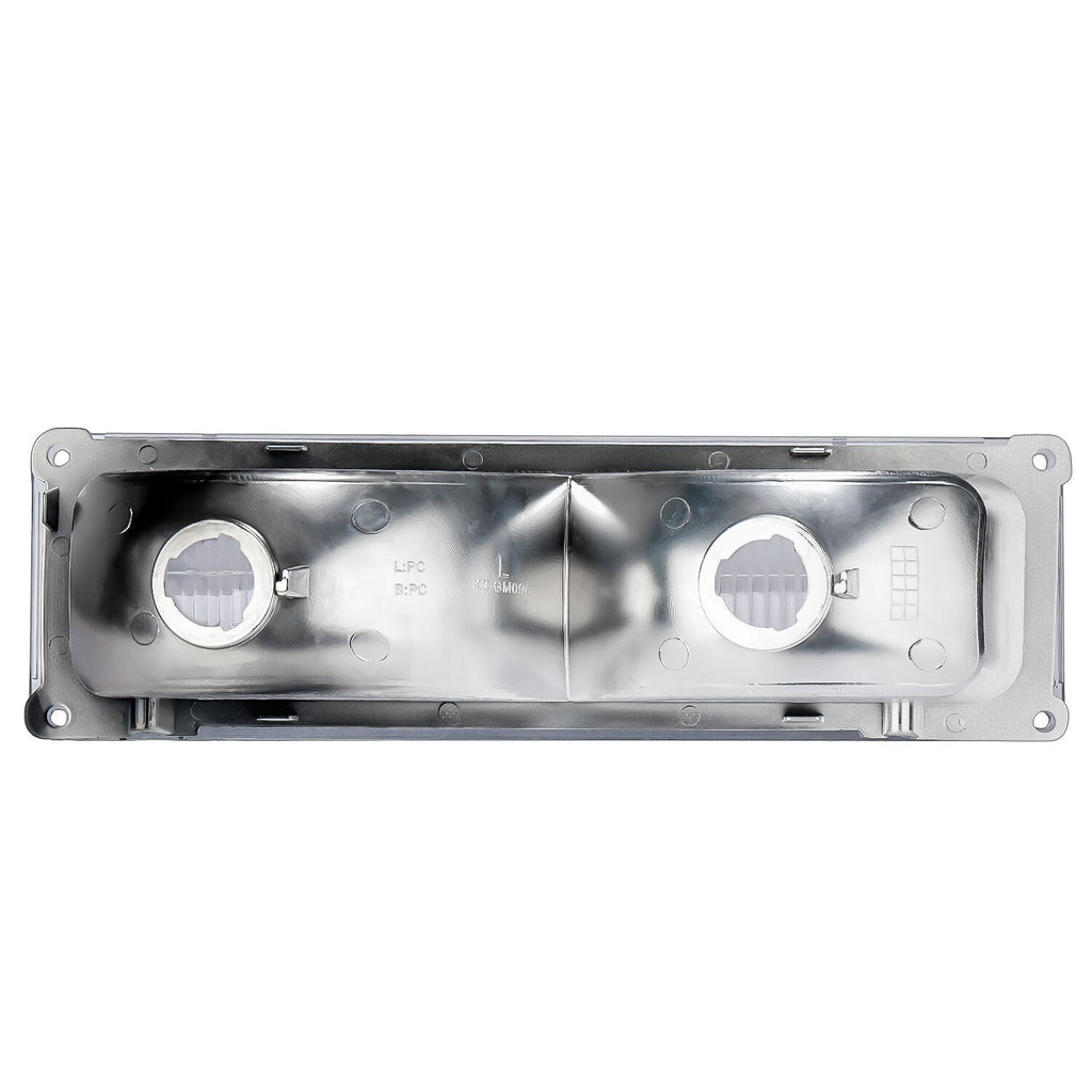 For 1994-1998 Chevy Silverado C10 C/K 1500 2500 3500 Headlights w/Bumper Lamp