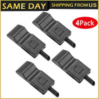 4 Fits Chevy/GMC Silverado/Sierra 07-13 Door Lock Knobs Front/Rear Ebony Black