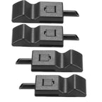 4 Fits Chevy/GMC Silverado/Sierra 07-13 Door Lock Knobs Front/Rear Ebony Black