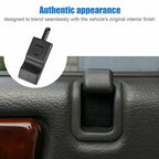 4 Fits Chevy/GMC Silverado/Sierra 07-13 Door Lock Knobs Front/Rear Ebony Black