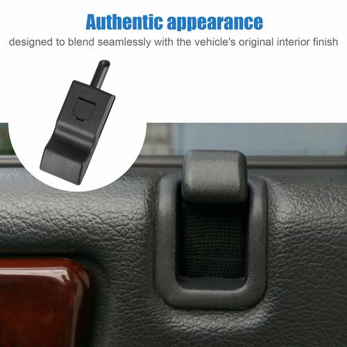 4 Fits Chevy/GMC Silverado/Sierra 07-13 Door Lock Knobs Front/Rear Ebony Black