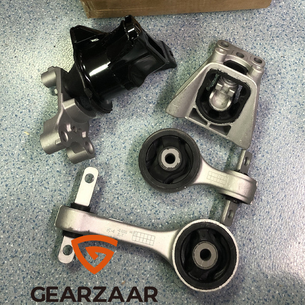 4Pcs Transmission Engine Motor Mount Fit 2006-2011 Honda Civic 1.8L For Manual