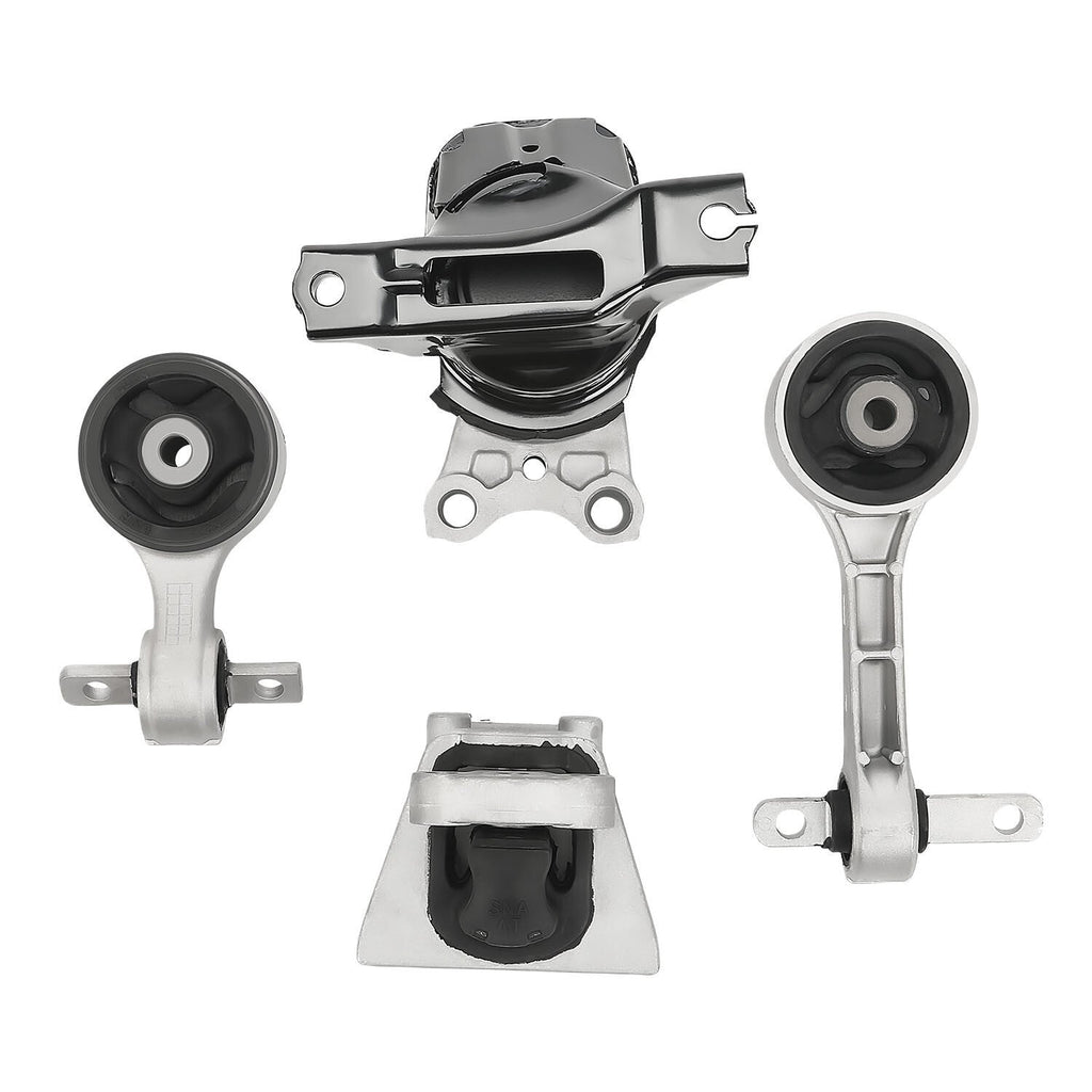 4Pcs Transmission Engine Motor Mount Fit 2006-2011 Honda Civic 1.8L For Manual