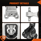 4Pcs Transmission Engine Motor Mount Fit 2006-2011 Honda Civic 1.8L For Manual