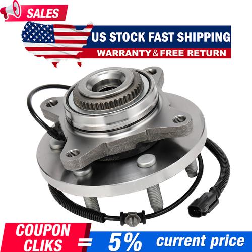 515142 Front Wheel Bearing Hub for 4WD 2011 2012 2013 14 Ford F-150 | 6 Lugs US