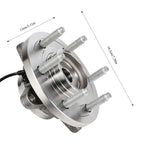 515142 Front Wheel Bearing Hub for 4WD 2011 2012 2013 14 Ford F-150 | 6 Lugs US