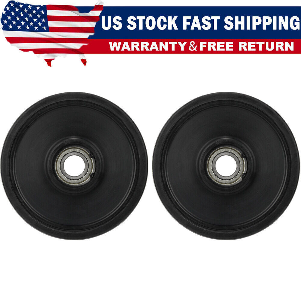 2PCS ARCTIC CAT BLACK 5.63 X 20MM IDLER WHEEL WITH BEARING 1604-837 3604-039