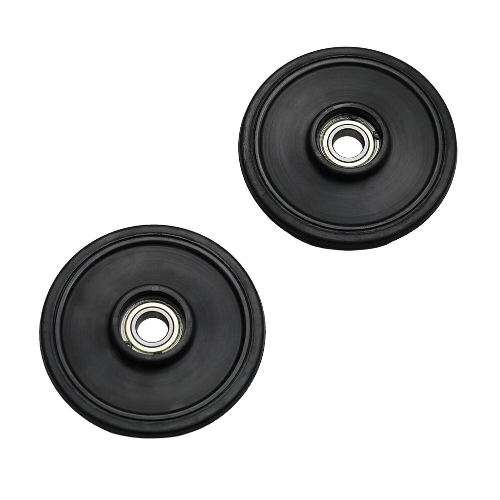2PCS ARCTIC CAT BLACK 5.63 X 20MM IDLER WHEEL WITH BEARING 1604-837 3604-039
